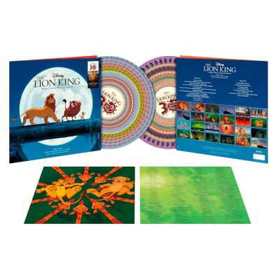 Виниловая Пластинка The Lion King (Original Motion Picture Soundtrack) (30th Anniversary Zoetrope Vinyl LP) купить в интернет-магазине Kicksmania