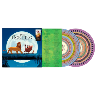 Виниловая Пластинка The Lion King (Original Motion Picture Soundtrack) (30th Anniversary Zoetrope Vinyl LP) купить в интернет-магазине Kicksmania
