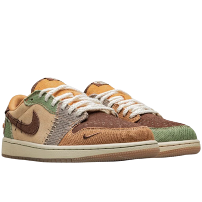 Zion Williamson x Air Jordan 1 Low OG Voodoo Brown купить в интернет-магазине Kicksmania