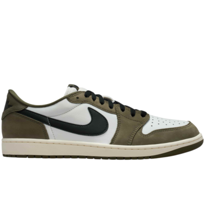 Air Jordan 1 Retro Low Medium Olive and Summit White купить в интернет-магазине Kicksmania