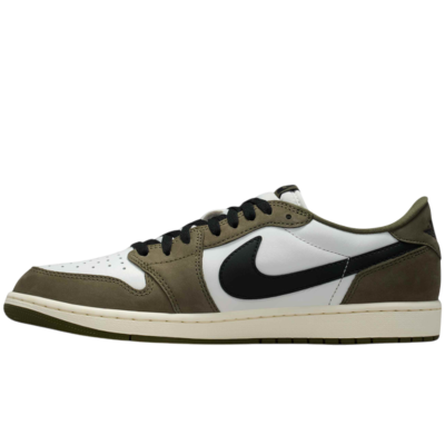 Air Jordan 1 Retro Low Medium Olive and Summit White купить в интернет-магазине Kicksmania