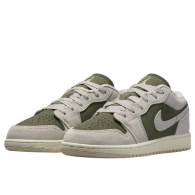Air Jordan 1 Low SE Medium Olive Kids купить в интернет-магазине Kicksmania