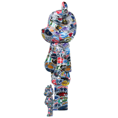 Bearbrick NBA 400% + 100% купить в интернет-магазине Kicksmania