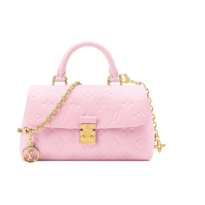 СУМКА LOUIS VUITTON NANO MADELEINE Pink купить в интернет-магазине Kicksmania