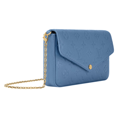 Сумка LOUIS VUITTON FELICIE Blue купить в интернет-магазине Kicksmania