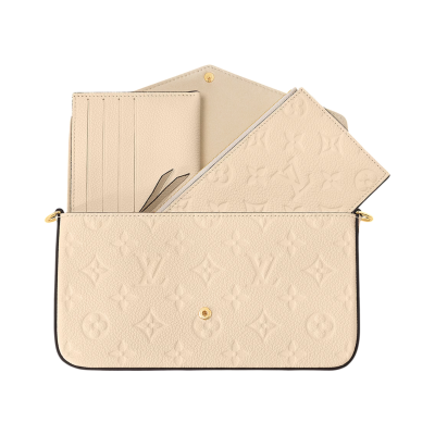 Сумка LOUIS VUITTON FELICIE Cream купить в интернет-магазине Kicksmania