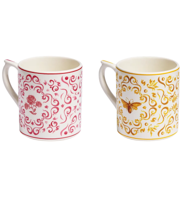 Набор из двух Кружек Dior Bee and Rose купить в интернет-магазине Kicksmania