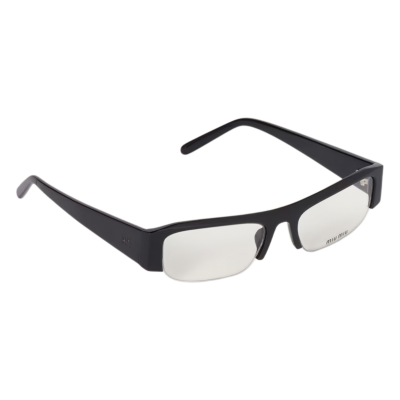 Очки Miu Miu Vedette Blu-ray Transparent Lenses Black купить в интернет-магазине Kicksmania