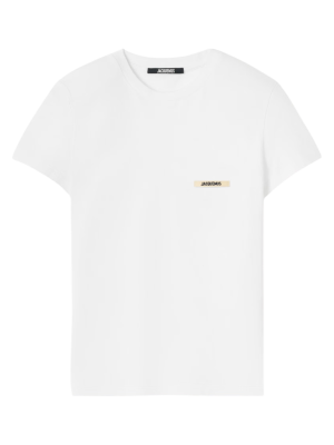 Футболка Jacquemus The Gros Grain White купить в интернет-магазине Kicksmania