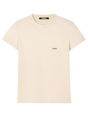 Футболка Jacquemus The Gros Grain Beige купить в интернет-магазине Kicksmania