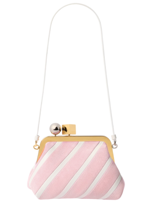 Сумка Jacquemus The Berlingot Pink White купить в интернет-магазине Kicksmania