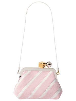 Сумка Jacquemus The Berlingot Pink White купить в интернет-магазине Kicksmania