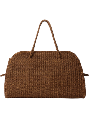 Сумка Jacquemus The Great Raffia Turismo Camel купить в интернет-магазине Kicksmania