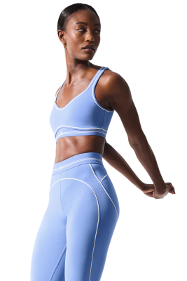 ТОП ALO YOGA AIRBRUSH Blue/White купить в интернет-магазине Kicksmania