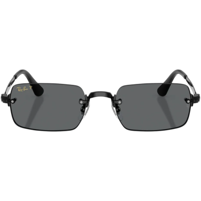 Очки Ray Ban x A$AP ROCKY Rimless Sunglasses BLACK / GREY купить в интернет-магазине Kicksmania