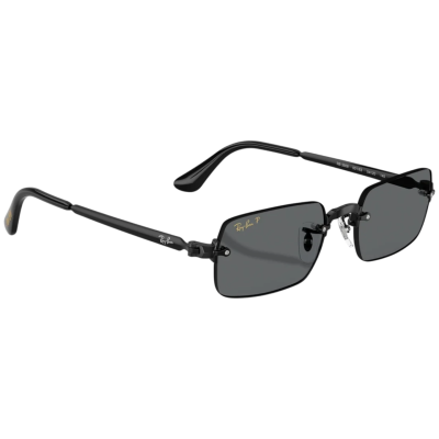 Очки Ray Ban x A$AP ROCKY Rimless Sunglasses BLACK / GREY купить в интернет-магазине Kicksmania