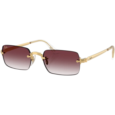 Очки Ray Ban x A$AP ROCKY Rimless Sunglasses GOLD / PURPLE купить в интернет-магазине Kicksmania