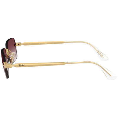 Очки Ray Ban x A$AP ROCKY Rimless Sunglasses GOLD / PURPLE купить в интернет-магазине Kicksmania