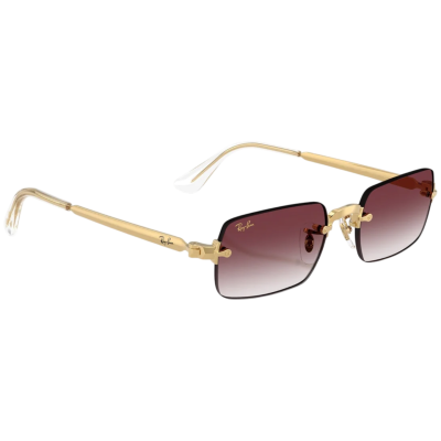 Очки Ray Ban x A$AP ROCKY Rimless Sunglasses GOLD / PURPLE купить в интернет-магазине Kicksmania