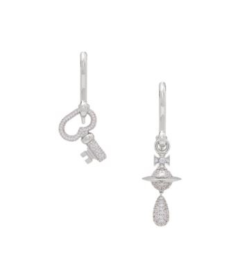 Серьги Vivienne Westwood Ovidia Platinum купить в интернет-магазине Kicksmania