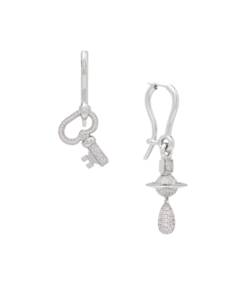 Серьги Vivienne Westwood Ovidia Platinum купить в интернет-магазине Kicksmania