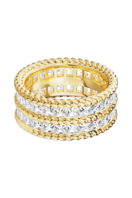 Кольцо APM Monaco Statement Torsade Pavé Gold купить в интернет-магазине Kicksmania