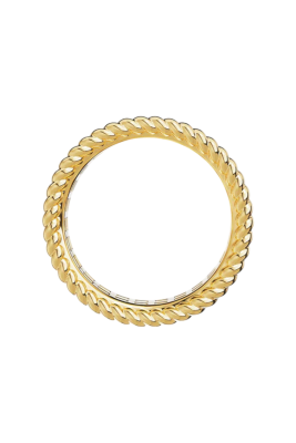 Кольцо APM Monaco Statement Torsade Pavé Gold купить в интернет-магазине Kicksmania