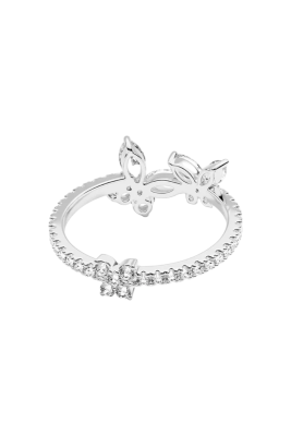 Кольцо APM Monaco Butterfly Silver купить в интернет-магазине Kicksmania