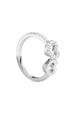 Кольцо APM Monaco Heart Silver купить в интернет-магазине Kicksmania