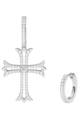 Серьги APM Monaco Asymmetric Cross XL купить в интернет-магазине Kicksmania