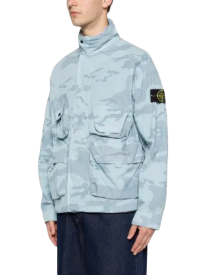 Куртка Stone Island Light Blue Camo купить в интернет-магазине Kicksmania