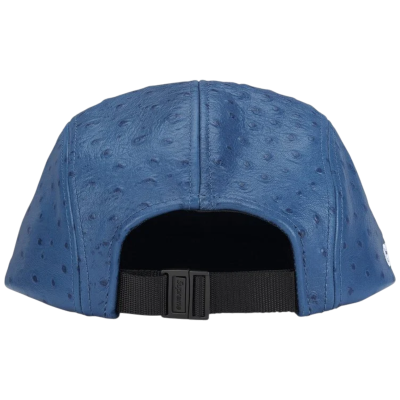 Кепка Supreme Ostrich Embossed Leather Gore-tex Navy купить в интернет-магазине Kicksmania
