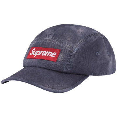 Кепка Supreme Overdyed Navy купить в интернет-магазине Kicksmania