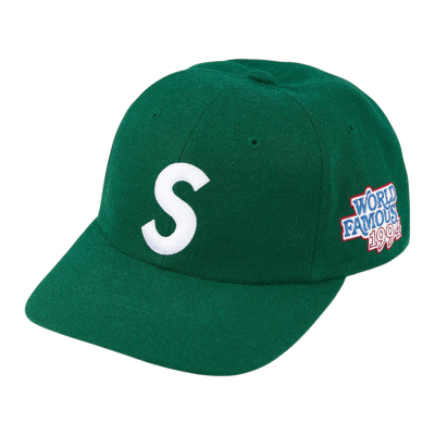 Кепка Supreme World Famous S Logo Green купить в интернет-магазине Kicksmania