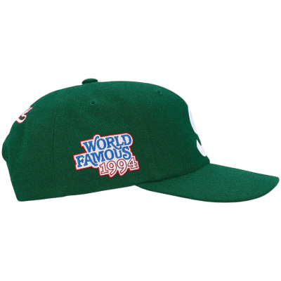 Кепка Supreme World Famous S Logo Green купить в интернет-магазине Kicksmania