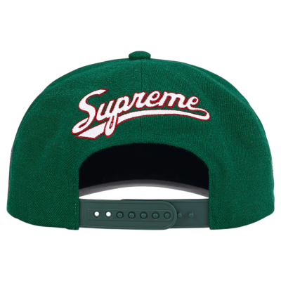Кепка Supreme World Famous S Logo Green купить в интернет-магазине Kicksmania
