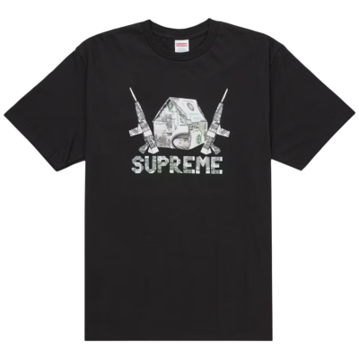 Футболка Supreme Origami Black купить в интернет-магазине Kicksmania