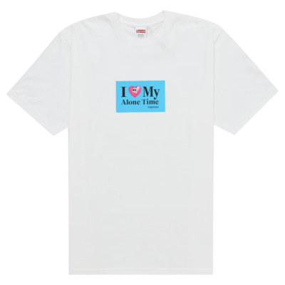 Футболка Supreme Alone Time White купить в интернет-магазине Kicksmania