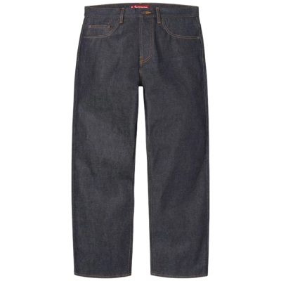 Джинсы Supreme Rigid Loose Fit Selvedge купить в интернет-магазине Kicksmania