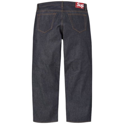 Джинсы Supreme Rigid Loose Fit Selvedge купить в интернет-магазине Kicksmania