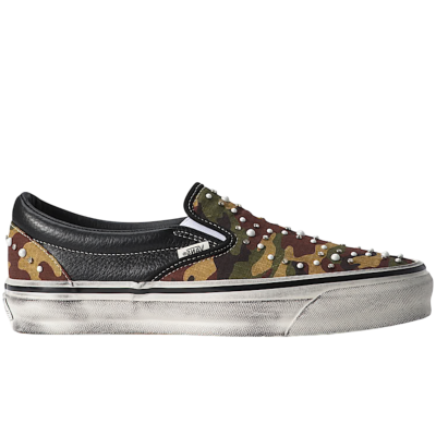 Vans LX Classic Slip On 98 Camo Black купить в интернет-магазине Kicksmania
