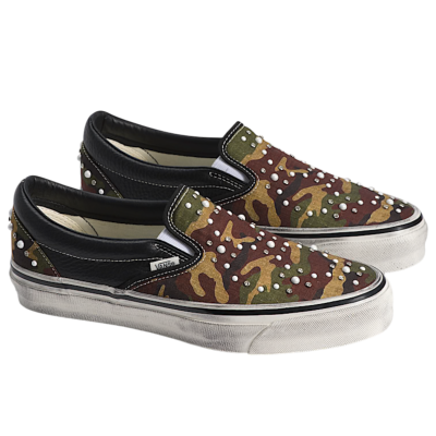 Vans LX Classic Slip On 98 Camo Black купить в интернет-магазине Kicksmania