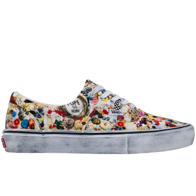 Vans Era x Supreme x Mike Kelley White купить в интернет-магазине Kicksmania