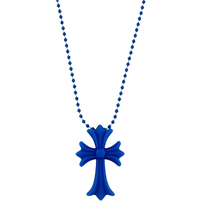 Силиконовый Kрест Chrome Hearts Navy купить в интернет-магазине Kicksmania