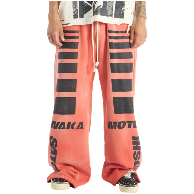 Брюки SATOSHI NAKAMOTO Moto Orange купить в интернет-магазине Kicksmania