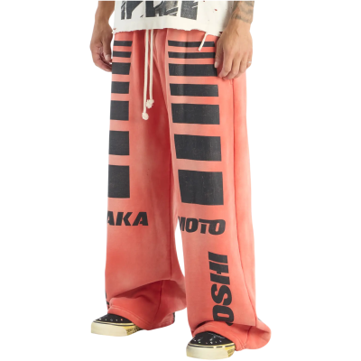 Брюки SATOSHI NAKAMOTO Moto Orange купить в интернет-магазине Kicksmania