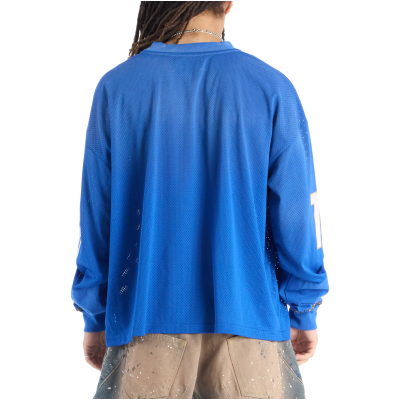 Джерси SATOSHI NAKAMOTO Mesh Moto Blue купить в интернет-магазине Kicksmania