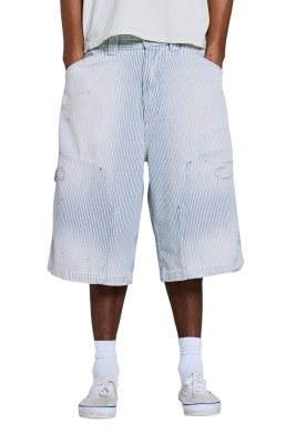 Шорты Jaded London Pinstripe Double Knee Carpenter купить в интернет-магазине Kicksmania