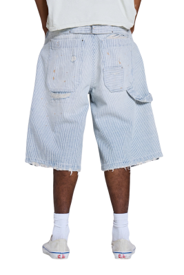 Шорты Jaded London Pinstripe Double Knee Carpenter купить в интернет-магазине Kicksmania