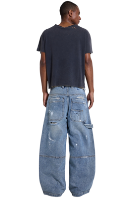 Джинсы Jaded London Blue Vintage Distressed Carpenter купить в интернет-магазине Kicksmania
